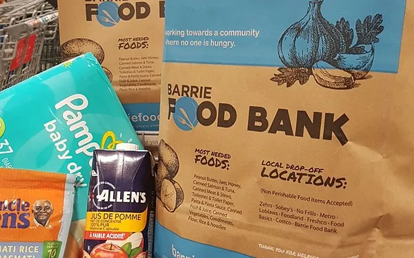 Barrie Food Bank logo supporting community food assistance and hunger relief