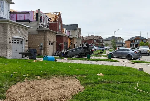 Barrie Tornado Relief initiative logo supporting local disaster recovery efforts