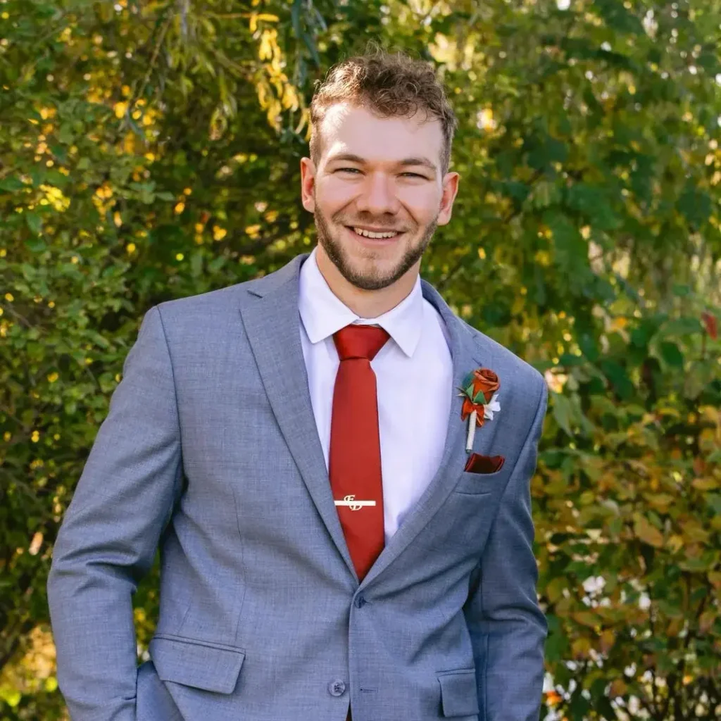 Professional arborist Evan Daniel of North Shore Tree Care