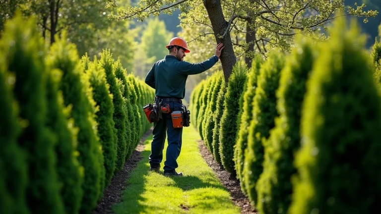 How deep should cedars be planted